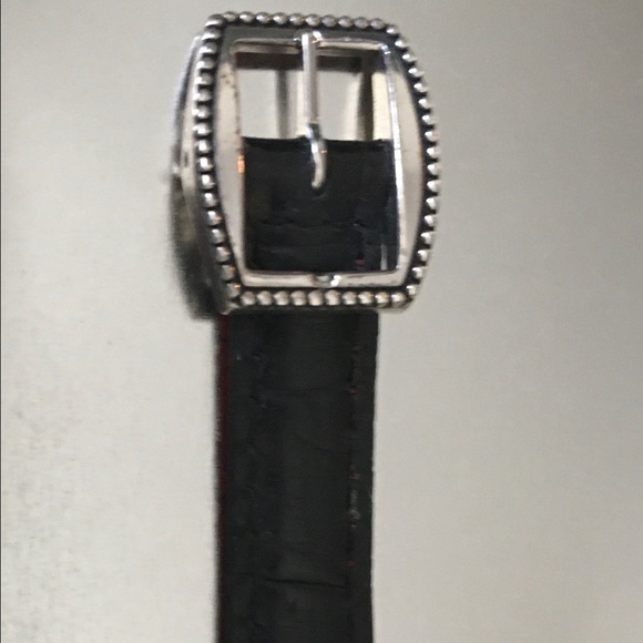 🔆SOLD🔆 BRIGHTON Waterford BATTERY~ Reversible Ladies Watch w/Black & Red Band - Picture 6 of 7